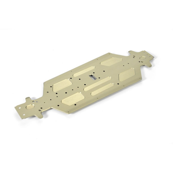 GTXE ALU CHASSIS - SWISS 7075 T6 (3MM) - 351131 - XRAY