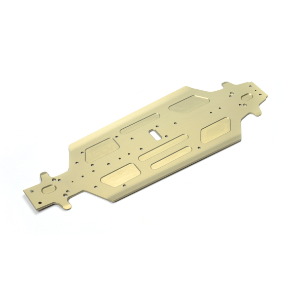 GTXE.3 ALU CHASSIS - SWISS 7075 T6 (3MM) - XRAY - 351133