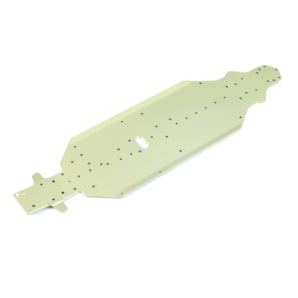GTXE'22 ALU CHASSIS - SWISS 7075 T6 (3MM) - XRAY - 351136