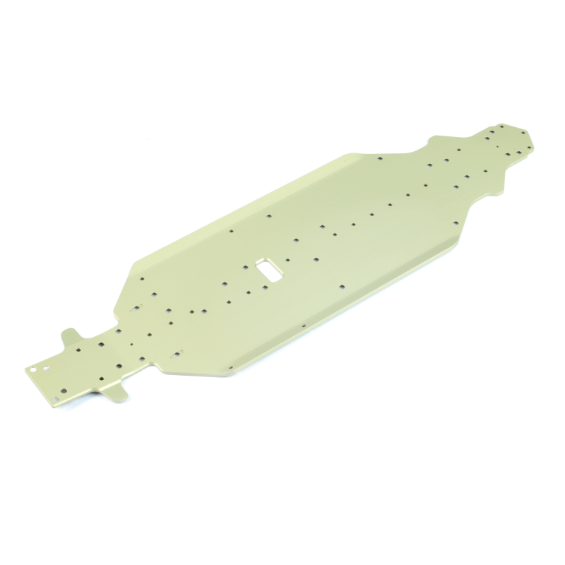 GTXE'22 ALU CHASSIS - SWISS 7075 T6 (3MM) - XRAY - 351136