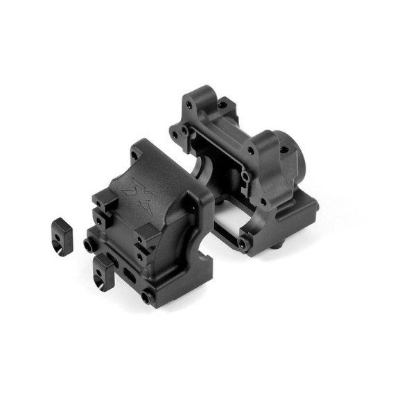 XB8 DIFF BULKHEAD BLOCK SET FRONT/REAR - 352006 - XRAY